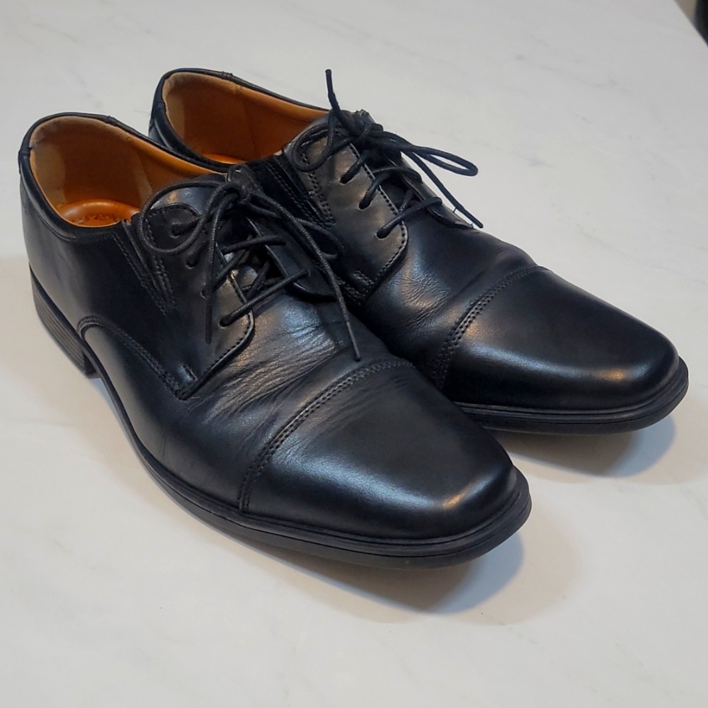 Men's Lace Up Oxford Dress Shoes (10.5, Black)
